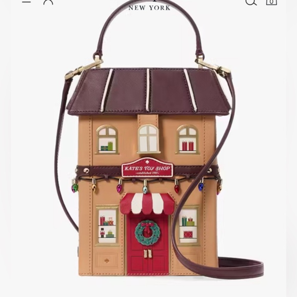 Kate Spade Oh What Fun 3D Toy Store Crossbody
